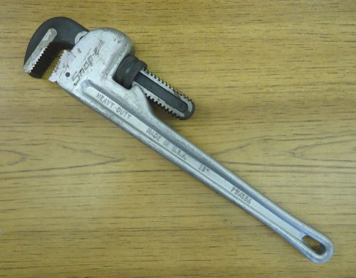 Snap-on 18&#034; heavy duty aluminum pipe wrench pwa18a for sale