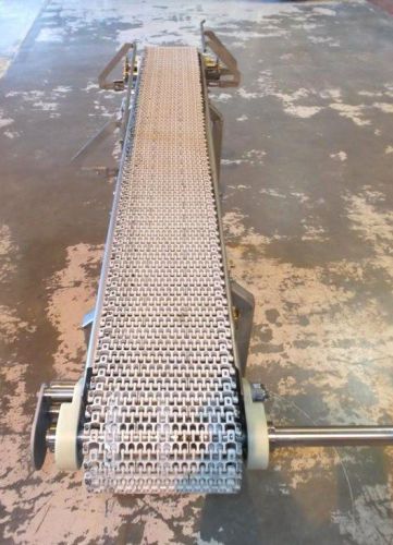 9 in x 72 in Horizontal Intralox Belt Conveyor Stainless Steel