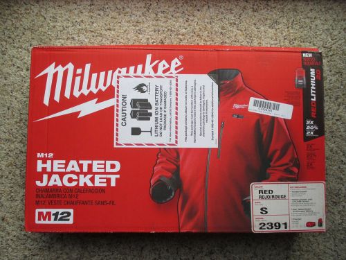 Milwaukee 2391-S M12 Red 12-Volt Lithium-Ion Heated Jacket Kit - Small