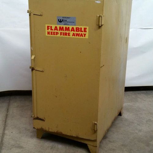 Flammable paint hazardous materials fire safety storage cabinet