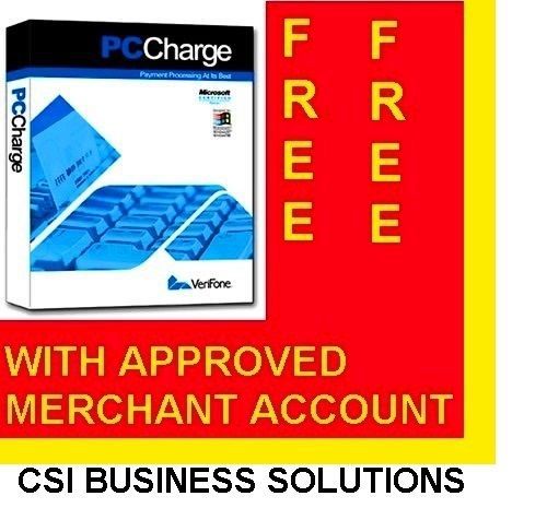 FREE VeriFone PC CHARGE PRO POS Software RETAIL RESTAURANT terminal system