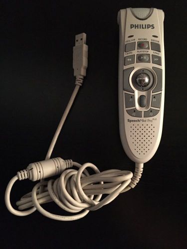Philips LFH-5276 SpeechMike Pro Plus USB Dictation Microphone LFH5276/00 Used