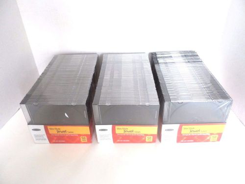 Belkin Slim-Style Jewel Cases Lot of 150 Cases Brand New Sealed! Super Price!