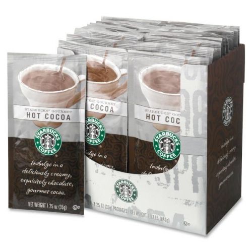Starbucks gourmet hot cocoa, 1.25 oz. packet, 24/box, bx - sbk197861 for sale