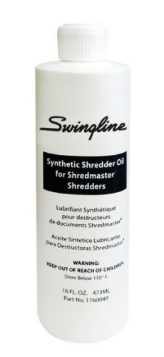 New Swingline Paper Shredder Oil and Lubricant, 16 oz,. 473ml Bottle (1760049)