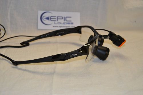 OAKLEY LOUPES with LED  NEW CUSTOM MADE orascoptic surgitel designs for vision