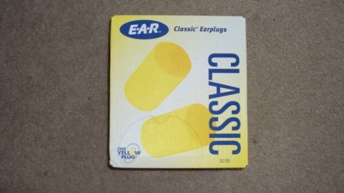 Ear plugs classic 29 decibels box of 200 never opened for sale