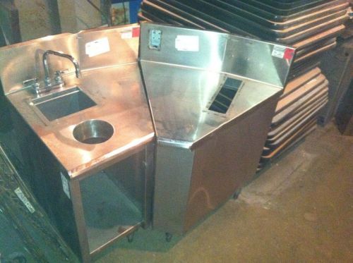 Lot of 2 corner counters - great for bar or food truck - SEND ANY OFFER!