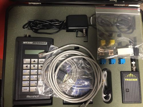 Microtest MT340 SCANNER with Super Injector, Cables, Power Supply &amp; Case