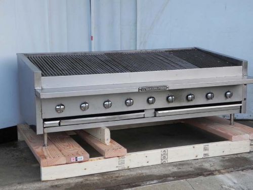 Grill natural gas 60 inches bakers pride commercial rebuilt for sale