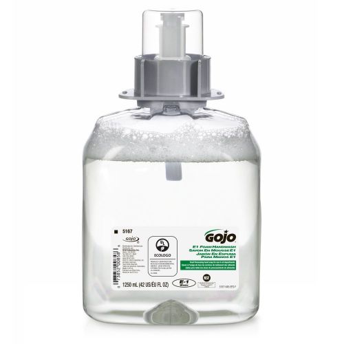 GOJO FMX Refill, 5167-03 - E1 Gentle Foam Handwash (1250 mL) - 3 Pack