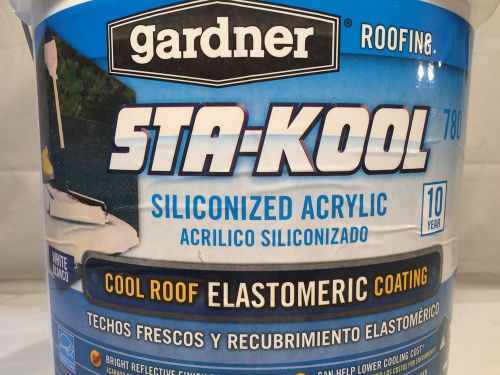 gardner STA-KOOL 780  roofing Silionized Acrylic Elastomeric Coating