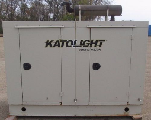 50kw katolight / gm natural gas or propane generator / genset - load bank tested for sale