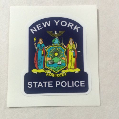 New York State Police Collectors Exterior applied Decal 4&#034;