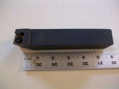 Carbaloy indexable tool holder metal lathe 1&#034; x 1 1/4&#034; square 6&#034; long nos!!! for sale