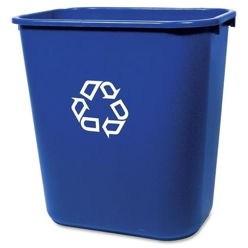 Rubbermaid 2956-73 Deskside Recycling Container 295673BLUE