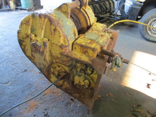 Vintage Carco Winch Model G-80 PS for Tractors TD20, D7F, D7G, HD16 Used