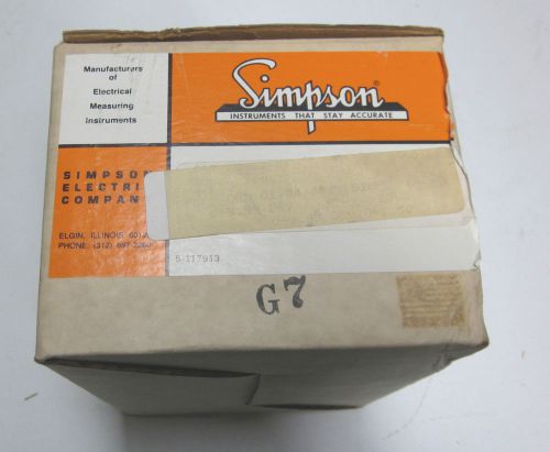 Simpson 2865 DC Voltage Digital Panel Meter