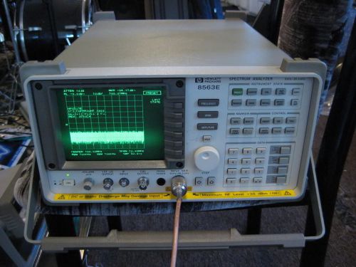 HP Agilent 8563E Spectrum Analyzer 9 khz - 50 GHZ w/ mixers + TRACKING GENERATOR