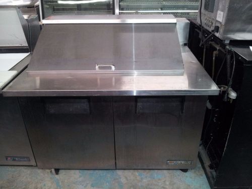 True tssu-48-18m-b 48” wide door mega top sandwich/salad prep for sale