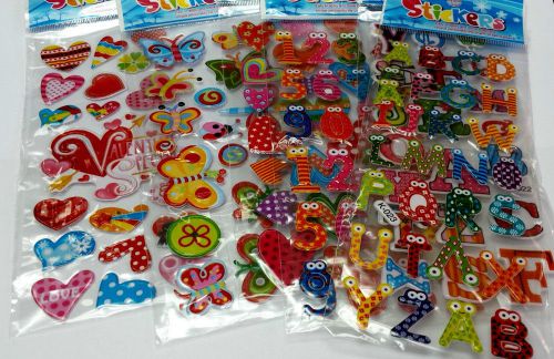 24 sheet - Expoxy sticker - ideal for TOY KID birthday party favors prize gift