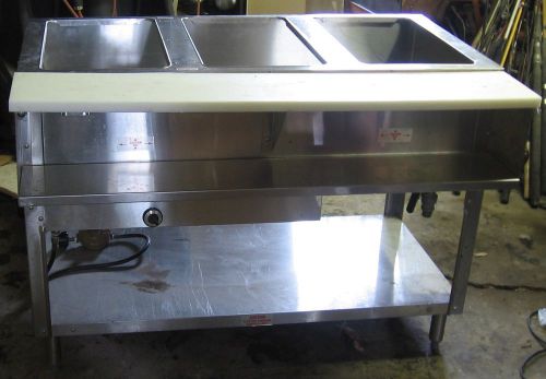 Used supreme metal wb-3g-lp triumph water bath hot food table for sale
