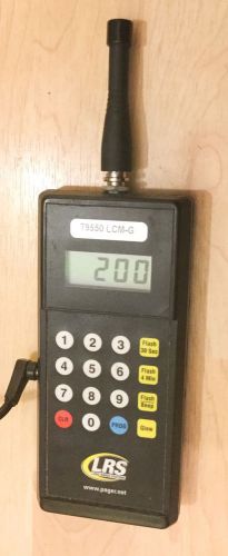 LRS Coaster Call T9550 LCM-G Server Paging System Transmitter For Parts
