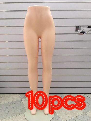 Female Brazilian Mannequins Half Body Legs Mannequin With Metal Base 10pcs