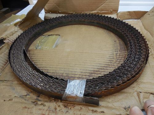 1&#034; x 0.35 2t hook flex back band saw blade 100 ft has surface rust for sale