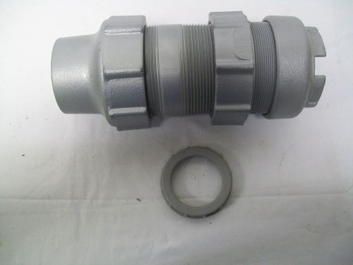 Appleton xj250-4 2-1/2&#034; mallable iron expansion coupling for rigid metal conduit for sale