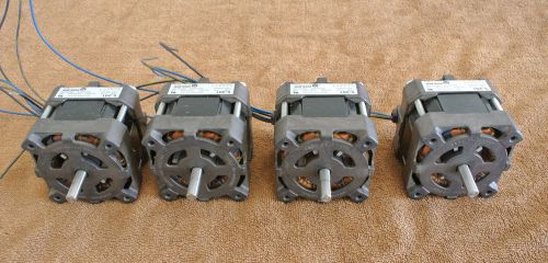 Four oriental motor s-301 1500/1800 rpm reaction synchronous motors for sale