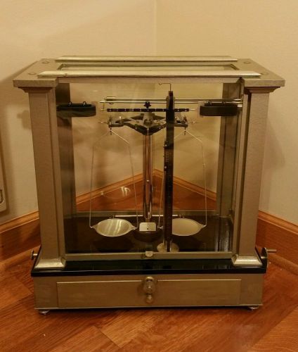 Ainsworth &amp; sons chain weight analytical balance scale type bb m2 magnet assayer for sale