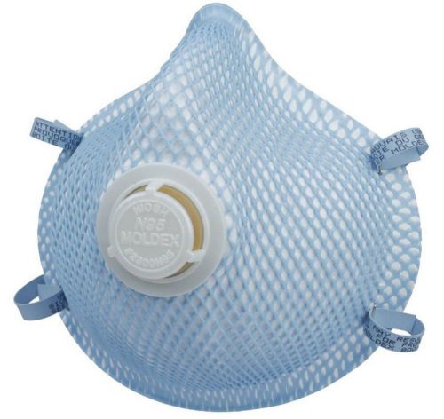 10 Masks - Moldex 2300 N95 Respirator with Exhalation Valve