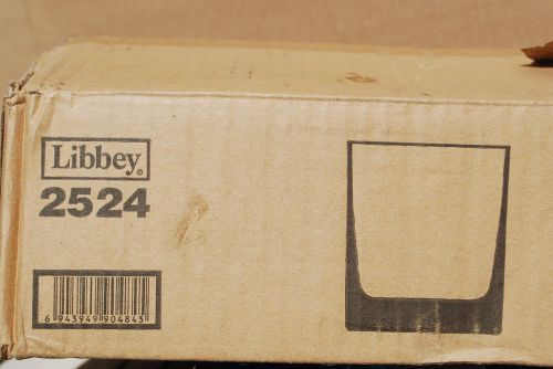 1-Box of 10 / LIBBEY #2524 Chicago 10-1/4 Oz Double Old Fashioned Glasses #S6185