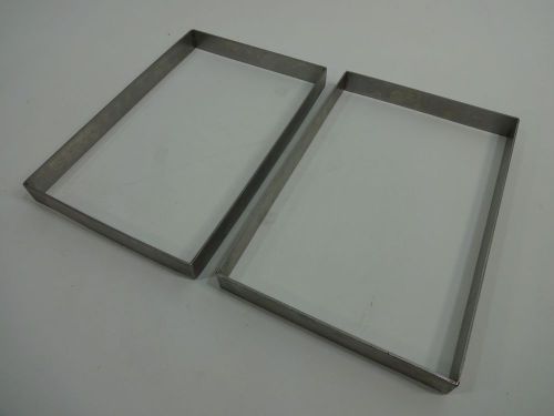 2 Stainless Steel Frame Sheet Extender; L 12 1/2&#034; X W 8 1/2&#034; X H 1 1/4&#034;  - USED