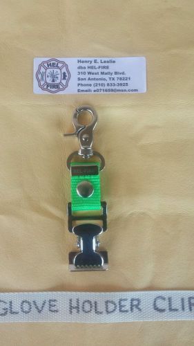 Glove holder clip guard lime green for sale