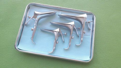 Graves Vaginal Speculum Small Medium Large Open Side OB/GYN Gynecology German