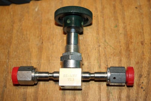 Swagelok nupro ss-4bw-v13 bellows-sealed valve for sale