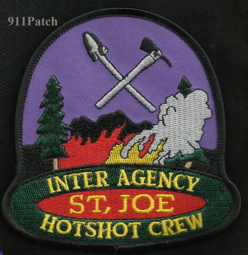 ST JOE, ID - Hot Shot Flight Crew Wildland Patch INTERAGENCY HOTSHOTS