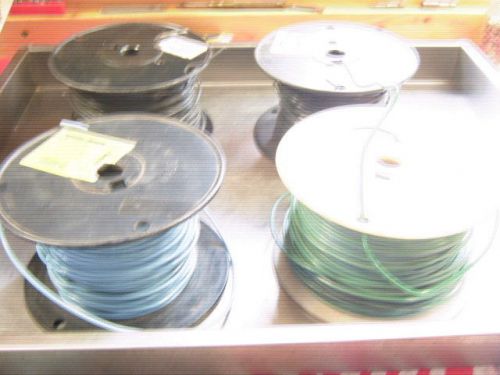 electrical wire(14 awg) 4 partial rolls