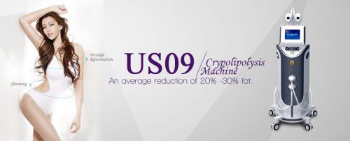 US09 5 in 1 Cryothreapy Vacuum Cavitation RF Diode Laser Slimming Machine Salon