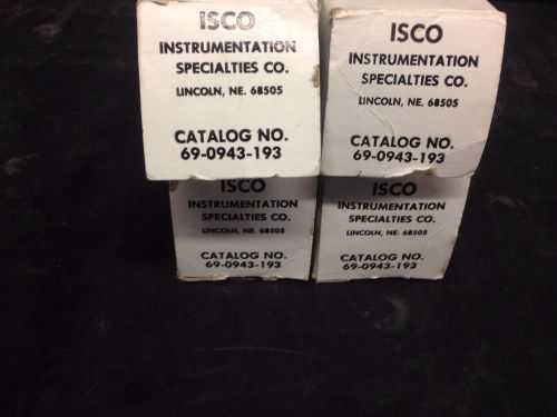 Lot of 4 ISCO Recorder Roll Chart Paper 0-100 Range, cat# 69-0943-193
