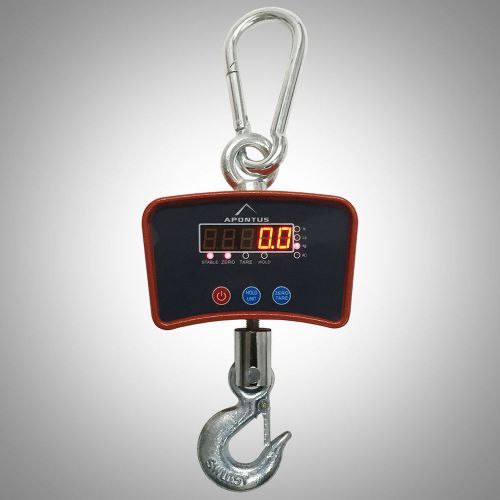 1100 lbs 500kg Electronic Hanging Fishing Luggage Pocket Digital Weight Scale