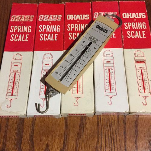 Lot of 5 Ohaus  Spring Scales