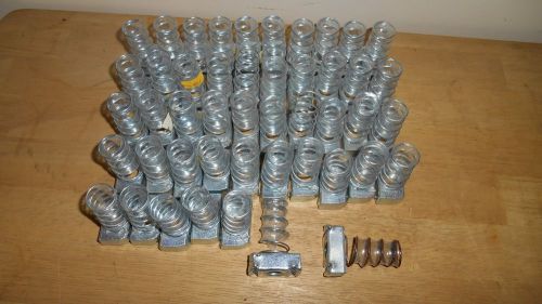 47 new fastenal 1/2  channel nut w/ spring 1/2&#034;-13 springnut  (47pc) for sale