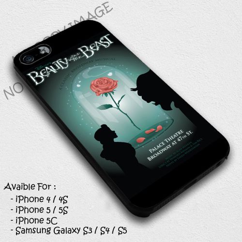 621 Beauty And The Beast Design Case Iphone 4/4S, 5/5S, 6/6 plus, 6/6S plus, S4