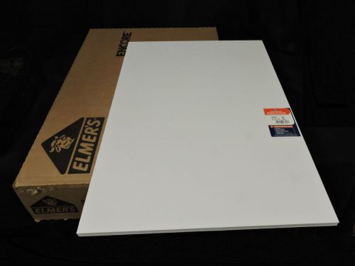 Elmer&#039;s foam board white 20&#034;x30&#034;  1/2&#034; thick  - 950398 for sale