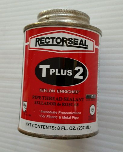 Rectorseal 23631 1/4 Pint Brush Top T Plus 2 Pipe Thread Sealant