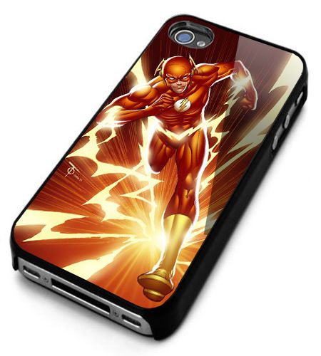 Flash Hero Run Marvel avenger Case Cover Smartphone iPhone 4,5,6 Samsung Galaxy