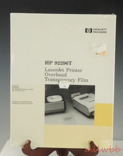 HP Hewlett Packard 92296T LaserJet Printer Overhead Transperancy Film NIB